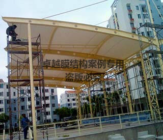 上海南匯區膜結構舞臺膜結構