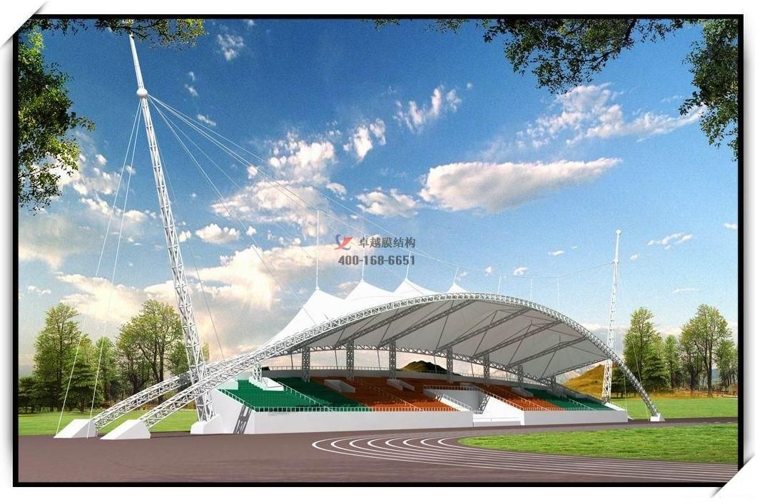 煙臺市張拉膜看臺【工程案例】專業生產廠家