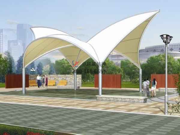 六安<font color='red'>張拉膜結構</font>景觀小品【案例圖片】
