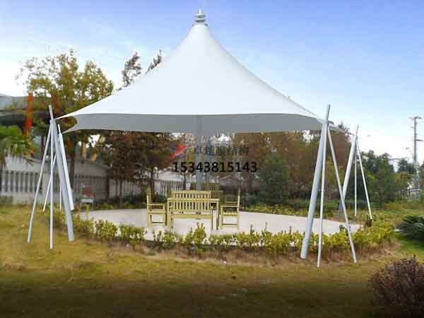 安陽景觀<font color='red'>張拉膜結構</font>遮陽棚【生產廠家】