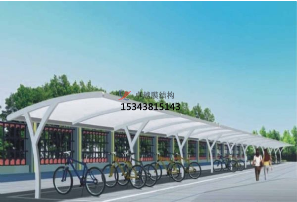 包頭市膜結構車棚【包頭市供水有限責任公司等】設計施工案例