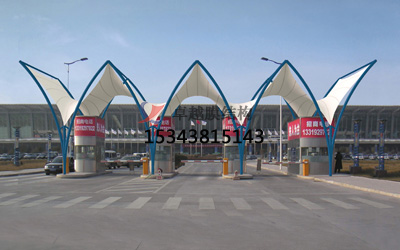 濮陽<font color='red'>收費站膜結構</font>案例